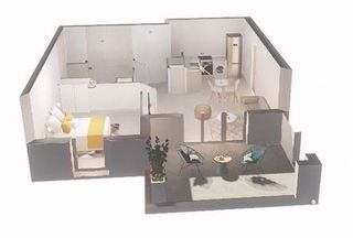  Appartement � vendre 2 pi�ces 44 m�