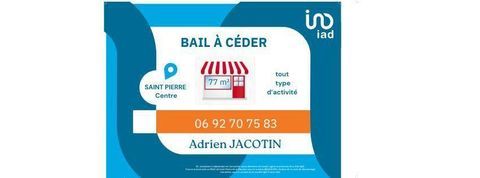 Vente Droit au bail 77 m&sup2; 24500 97410 Saint-pierre
