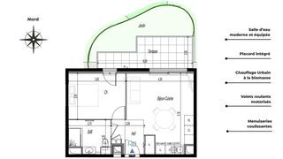  Appartement � vendre 2 pi�ces 39 m�