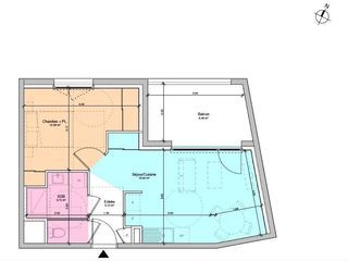  Appartement � vendre 2 pi�ces 42 m�