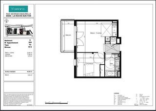  Appartement � vendre 2 pi�ces 40 m�