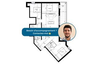  Appartement � vendre 4 pi�ces 83 m�