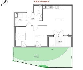  Appartement � vendre 3 pi�ces 65 m�