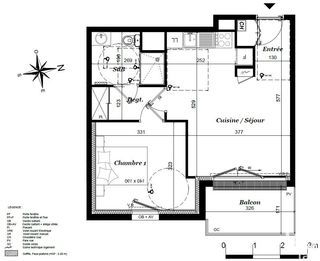  Appartement � vendre 2 pi�ces 42 m�