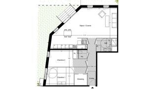  Appartement � vendre 3 pi�ces 44 m�