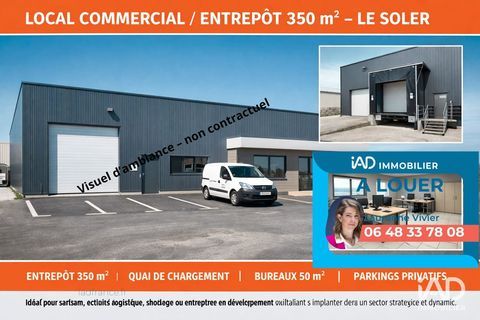 Location Hangar 350 m&sup2; 2595 66270 Le soler