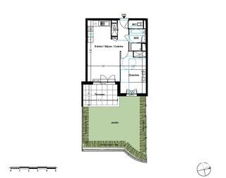  Appartement � vendre 2 pi�ces 46 m�