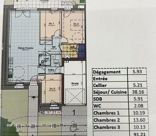  Maison � vendre 4 pi�ces 91 m�