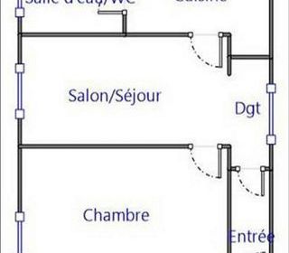  Appartement � vendre 2 pi�ces 39 m�