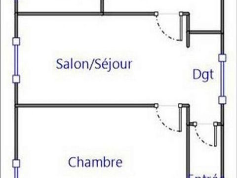  Appartement � vendre 2 pi�ces 39 m�