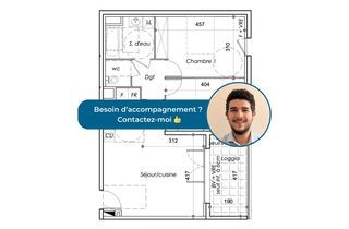  Appartement � vendre 3 pi�ces 62 m�