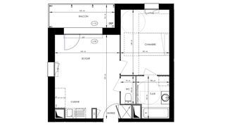  Appartement � vendre 2 pi�ces 40 m�