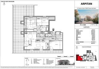  Appartement � vendre 4 pi�ces 97 m�