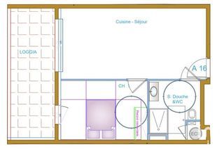  Appartement � vendre 2 pi�ces 41 m�