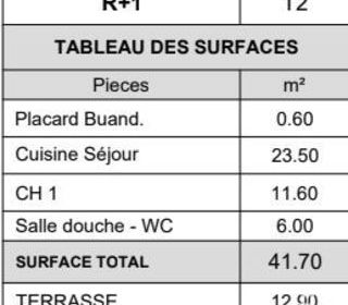  Appartement � vendre 2 pi�ces 41 m�