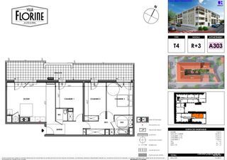  Appartement � vendre 4 pi�ces 82 m�