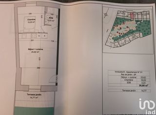  Appartement � vendre 2 pi�ces 39 m�