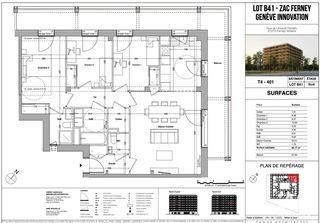  Appartement � vendre 4 pi�ces 86 m�