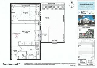  Appartement � vendre 2 pi�ces 46 m�