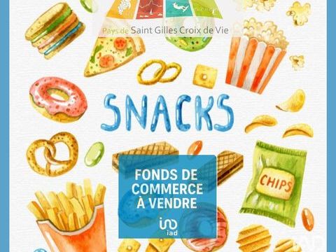 Vente Restauration rapide 60 m&sup2; 299900 85800 Saint-gilles-croix-de-vie