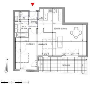  Appartement � vendre 3 pi�ces 65 m�