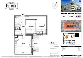  Appartement � vendre 3 pi�ces 65 m�