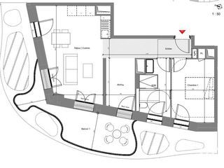  Appartement � vendre 2 pi�ces 56 m�