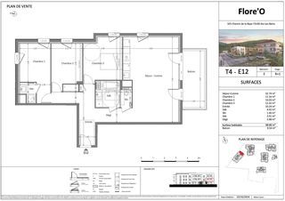  Appartement � vendre 4 pi�ces 89 m�