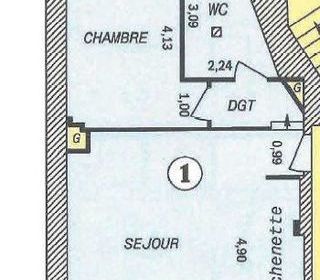  Appartement � vendre 2 pi�ces 43 m�