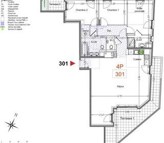  Appartement � vendre 4 pi�ces 101 m�