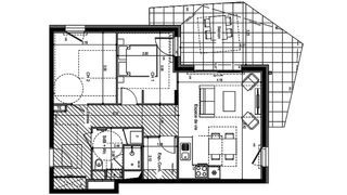  Appartement � vendre 3 pi�ces 67 m�