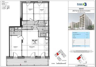  Appartement � vendre 4 pi�ces 79 m�