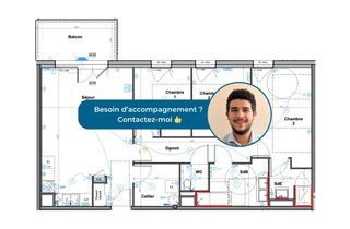  Appartement � vendre 4 pi�ces 86 m�