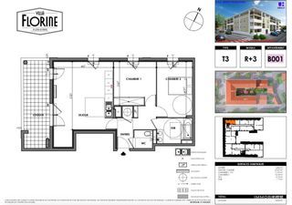  Appartement � vendre 3 pi�ces 64 m�