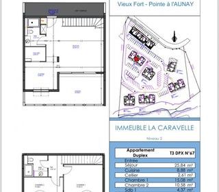  Appartement � vendre 3 pi�ces 75 m�