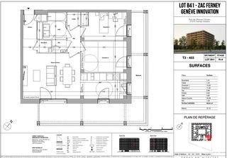  Appartement � vendre 3 pi�ces 70 m�