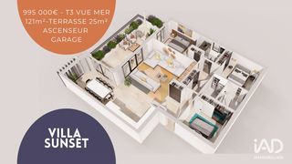  Appartement � vendre 4 pi�ces 120 m�