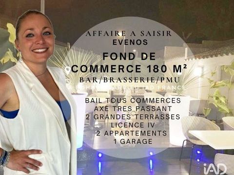 Vente Bar-brasserie 180 m&sup2; 180000 83330 �venos