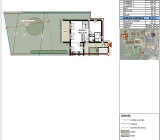  Maison � vendre 4 pi�ces 83 m�