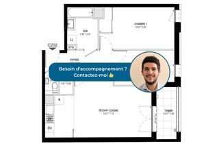  Appartement � vendre 3 pi�ces 63 m�