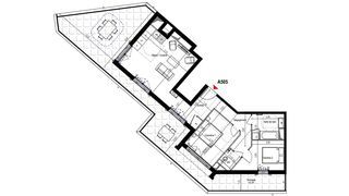  Appartement � vendre 3 pi�ces 67 m�