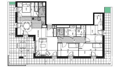   Vente Appartement 5 pi�ces Appartement - 5 pi�ce(s) - 108 m�