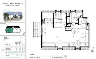  Appartement � vendre 3 pi�ces 74 m�