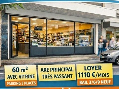 Vente Boutique/Local commercial 60 m&sup2; 54500 97480 Saint-joseph