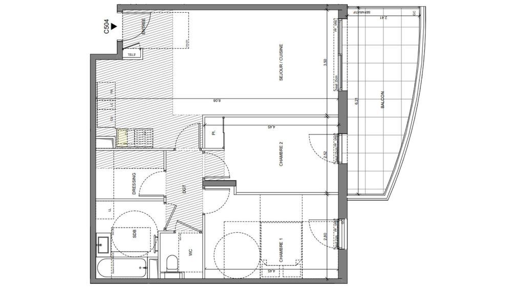 � vendre  Appartement Saint-Laurent-du-Var (06700)