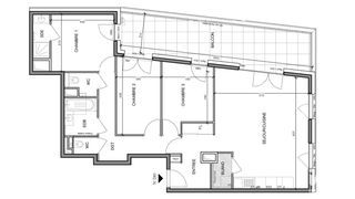  Appartement � vendre 4 pi�ces 87 m�