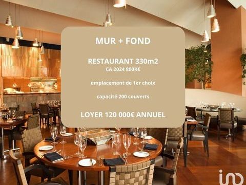 Vente Restaurant 330 m&sup2; 2000000 93110 Rosny-sous-bois