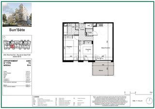  Appartement � vendre 3 pi�ces 63 m�