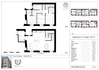  Appartement � vendre 4 pi�ces 103 m�