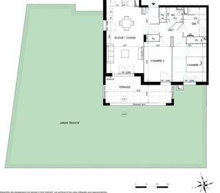  Appartement � vendre 2 pi�ces 41 m�